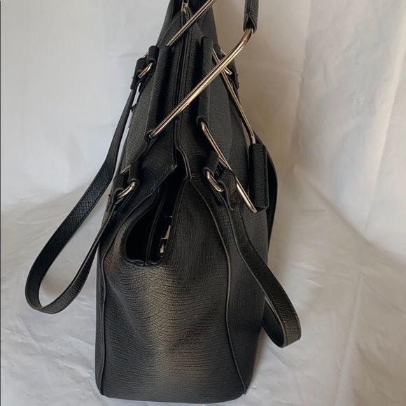 New Fashion pebbled black large shoulder bag set - Picture 9 of 13